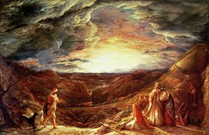 La víspera del diluvio de John Linnell